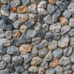 Piedras stone wall texture background