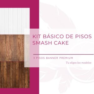 kit básico de pisos smash cake