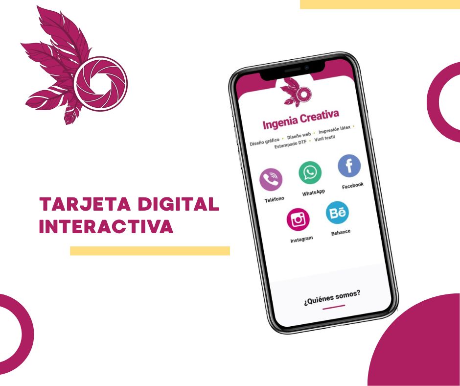 Tarjeta Digital Interactiva Ingenia Creativa