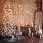Navidad warm,cozy,evening,in,luxury,christmas,room,interior,design,golden,