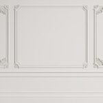 Navidad mockup,classic,interior,wall,3d,rendering